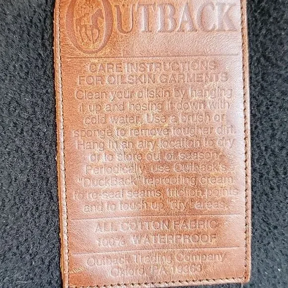 Outback Trading Co Vintage Men's Brown Work Jacket Size L